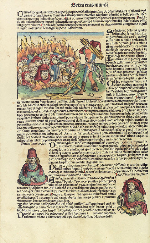Nuremberg Chronicle Illustrations by Wolgemut
