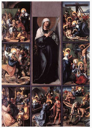 The Seven Sorrows, by Albrecht Durer